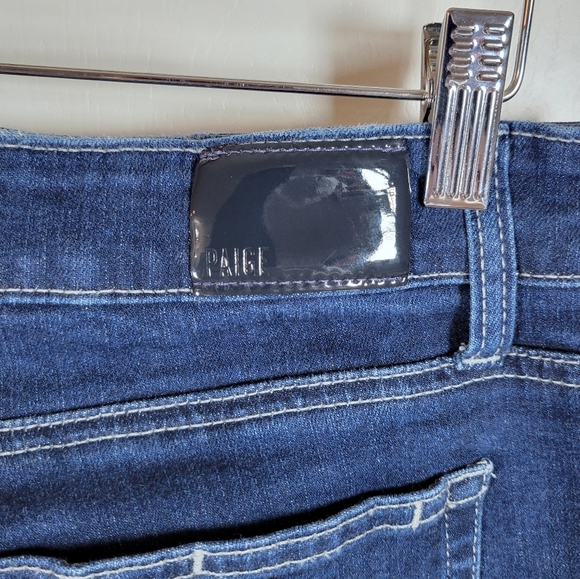 Paige Jax Knee-Length Denim Shorts Size 28 - Picture 9 of 9